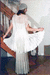 Белый шелковый наряд для венчания. Работа связана крючком Светланой Вавуле, модель - Анастасия Вавуле,  фото - Березицкого Ивана.