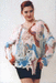 Джемпер - "пэчворк" (бесшовная технология),  связан крючком Светланой Вавуле, модель - Анастасия Вавуле,  фото - Березицкого Ивана.